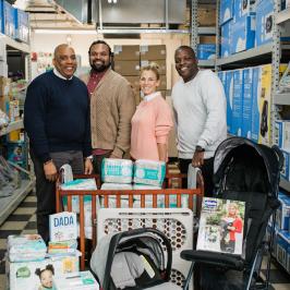 Essential items like cribs, diapers, and strollers to contribute to a healthier, safer environment for parents and children. Essential items for parents